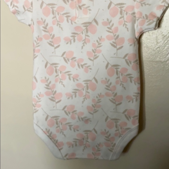 Rabbit & Bear 100% Organic Cotton girls Romper 3PC - Picture 9 of 11